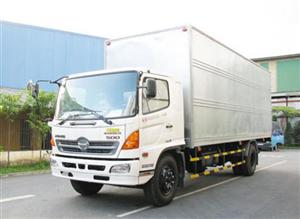 xe tải Hino FC thùng kín 6,4 tấn