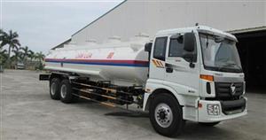 xe chở xăng dầu 17 khối dongfeng - THACO