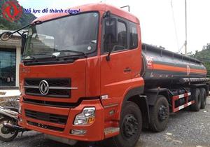 xe chở axit H2S04 16 khối dongfeng