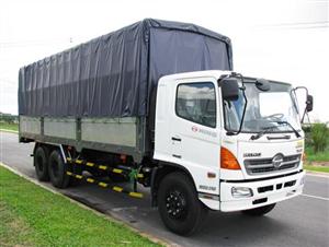 xe tải Hino FC  6,4 tấn khung mui