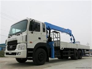 xe tải hyundai gắn cẩu tadano 8 tấn HD250