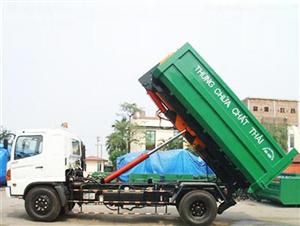 xe chở rác thùng rời  hooklift  12  khối Hino FG8JJSB
