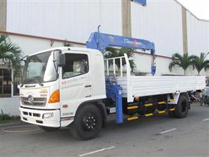 Xe tải Hino FG8JPSB gắn cẩu TADANO 5 tấn